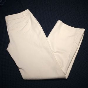 Ann Taylor white pants